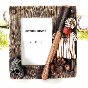 Baseball Picture Frame  NEW ITEM